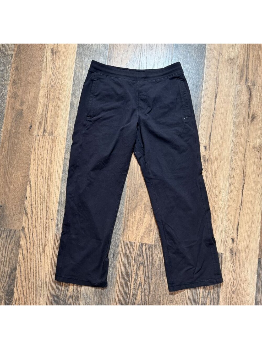 Lululemon Men's Black Pull On Straight Leg Sweatpants Size XL